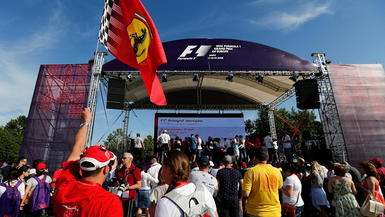 Fans at Formula One World Championship, Rd8, European Grand Prix, Preparations, Baku City Circuit, Baku, Azerbaijan, Thursday 16 June 2016. © Sutton Images