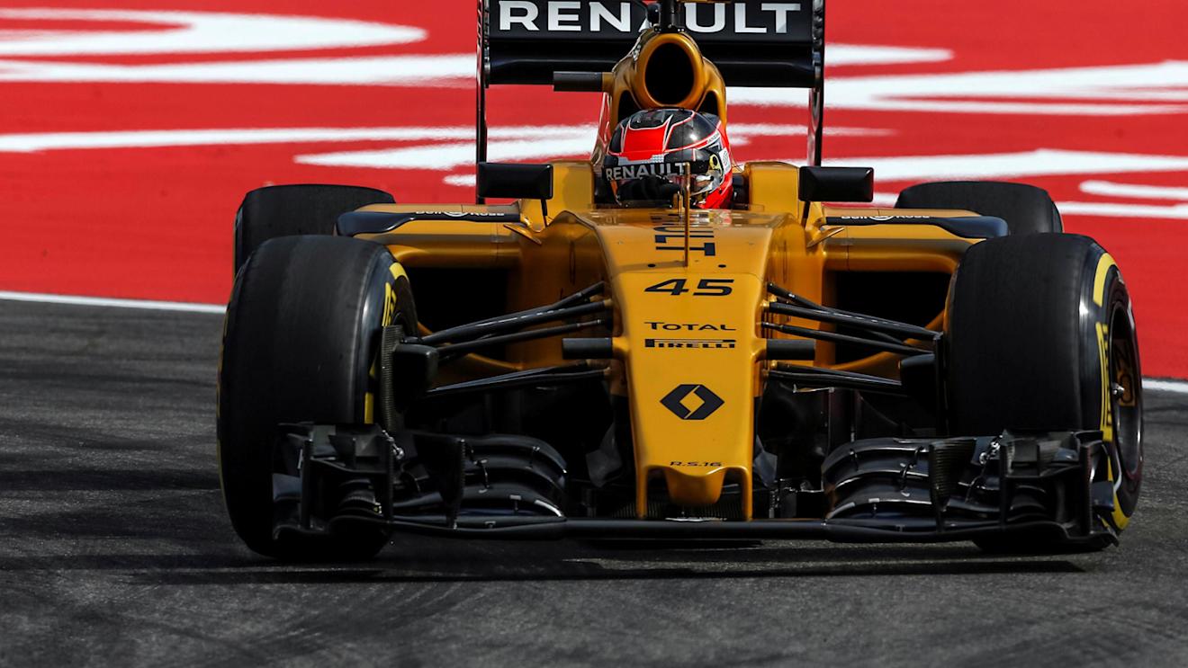 Esteban Ocon (FRA) Renault Sport F1 Team RS16 at Formula One World Championship, Rd12, German Grand Prix, Practice, Hockenheim, Germany, Friday 29 July 2016. © Sutton Images