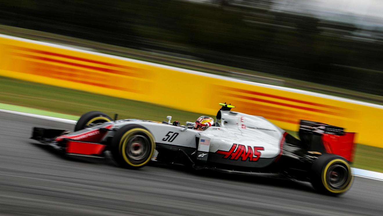Charles Leclerc (MON) Haas VF-16 at Formula One World Championship, Rd12, German Grand Prix, Practice, Hockenheim, Germany, Friday 29 July 2016. © Sutton Images