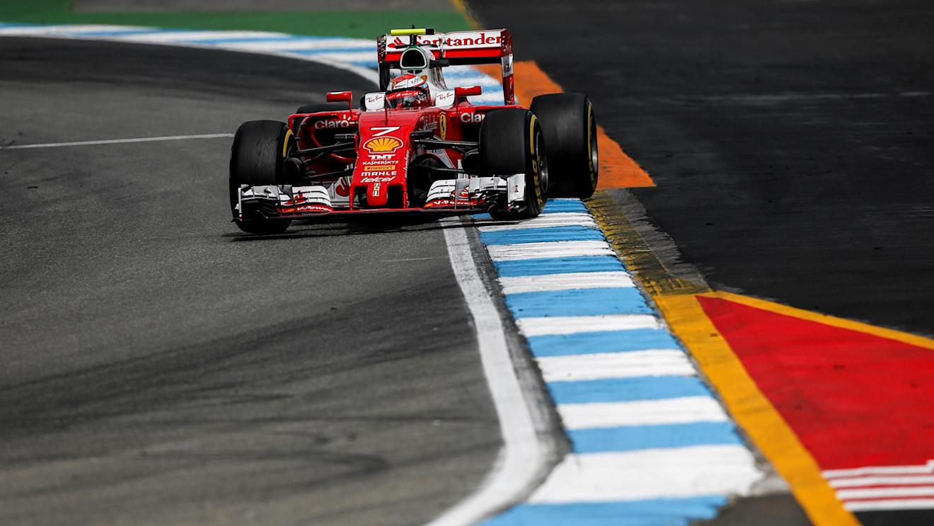 Kimi Raikkonen (FIN) Ferrari SF16-H at Formula One World Championship, Rd12, German Grand Prix, Practice, Hockenheim, Germany, Friday 29 July 2016. © Sutton Images