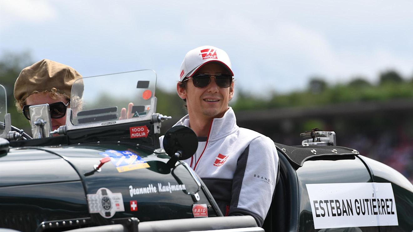 Esteban Gutierrez (MEX) Haas F1 on the drivers parade at Formula One World Championship, Rd12, German Grand Prix, Race, Hockenheim, Germany, Sunday 31 July 2016. © Sutton Images