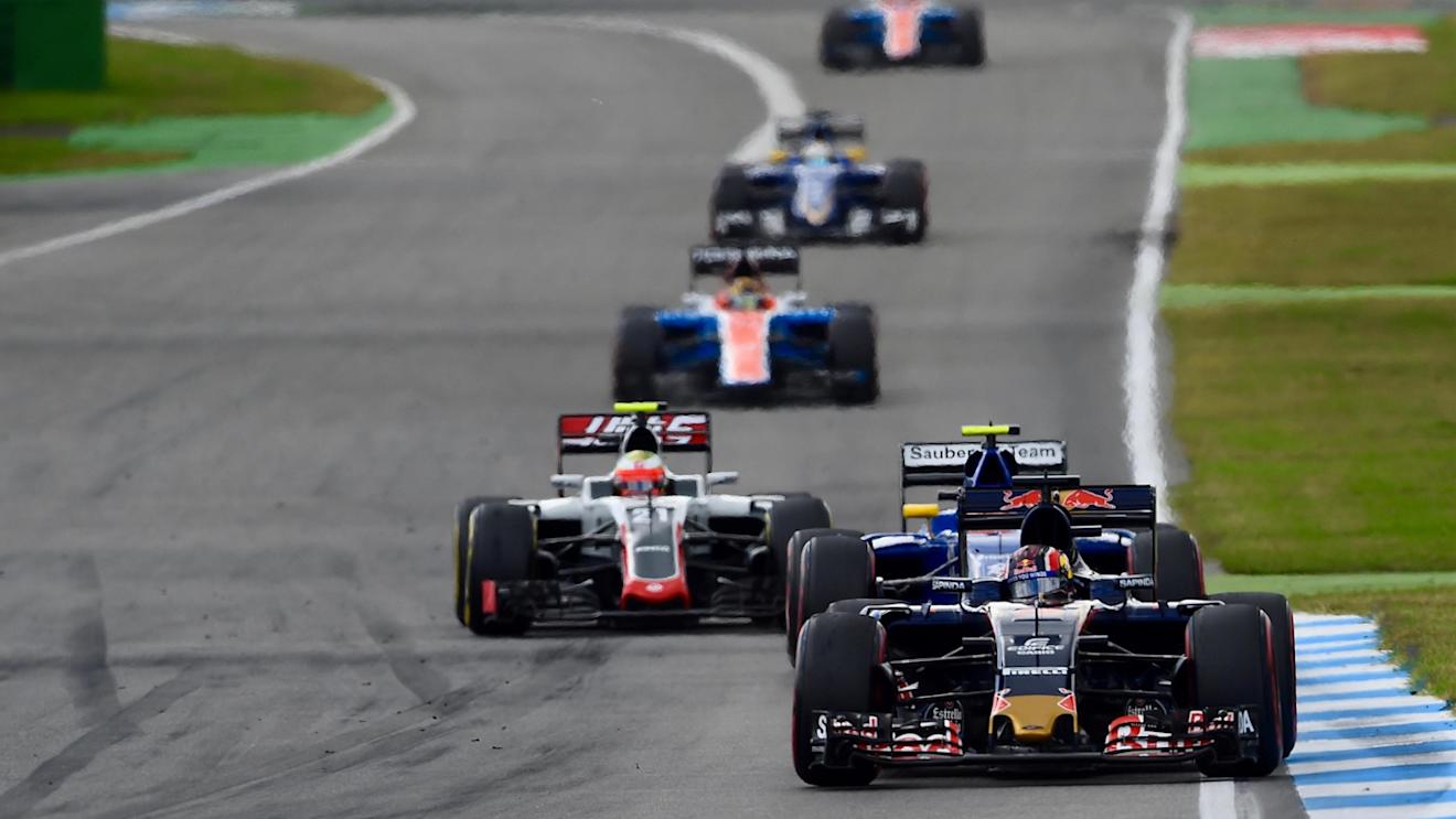 Daniil Kvyat (RUS) Scuderia Toro Rosso STR11 at Formula One World Championship, Rd12, German Grand Prix, Race, Hockenheim, Germany, Sunday 31 July 2016. © Sutton Images
