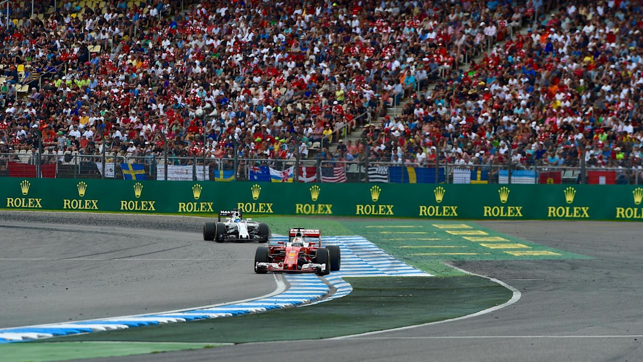 Sebastian Vettel (GER) Ferrari SF16-H at Formula One World Championship, Rd12, German Grand Prix, Race, Hockenheim, Germany, Sunday 31 July 2016. © Sutton Images
