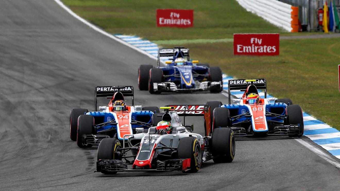 Esteban Gutierrez (MEX) Haas VF-16 at Formula One World Championship, Rd12, German Grand Prix, Race, Hockenheim, Germany, Sunday 31 July 2016. © Sutton Images