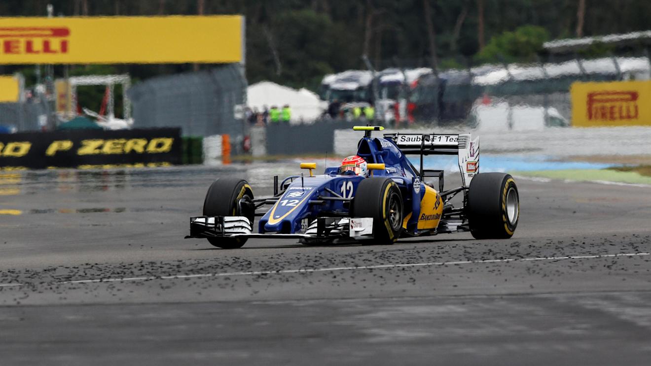 Felipe Nasr (BRA) Sauber C35 at Formula One World Championship, Rd12, German Grand Prix, Race, Hockenheim, Germany, Sunday 31 July 2016. © Sutton Images