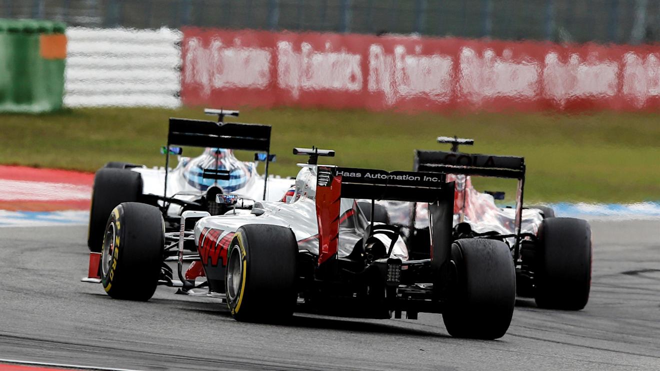 Romain Grosjean (FRA) Haas VF-16 at Formula One World Championship, Rd12, German Grand Prix, Race, Hockenheim, Germany, Sunday 31 July 2016. © Sutton Images