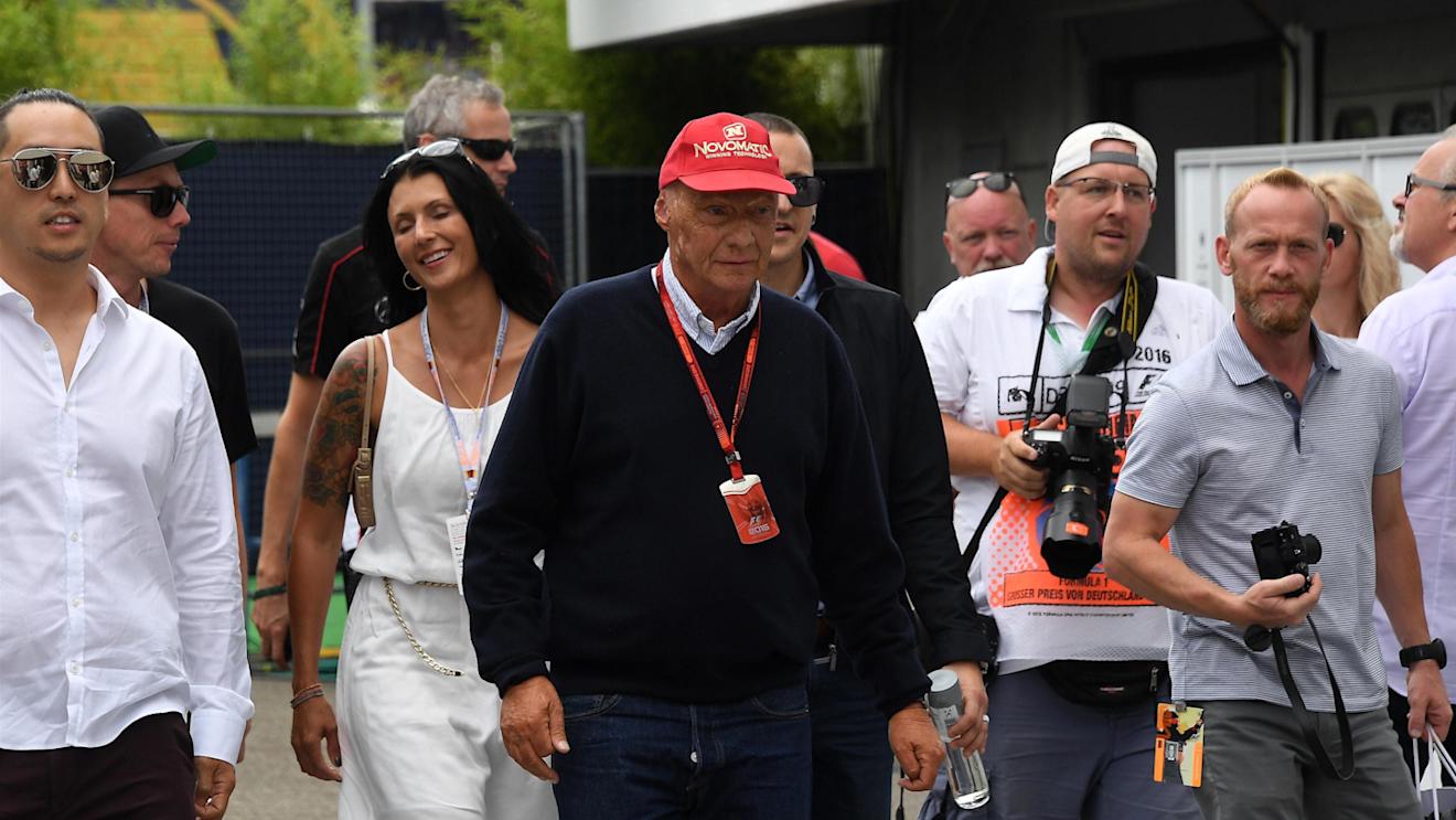 Niki Lauda (AUT) Mercedes AMG F1 Non-Executive Chairman at Formula One World Championship, Rd12, German Grand Prix, Race, Hockenheim, Germany, Sunday 31 July 2016. © Sutton Images