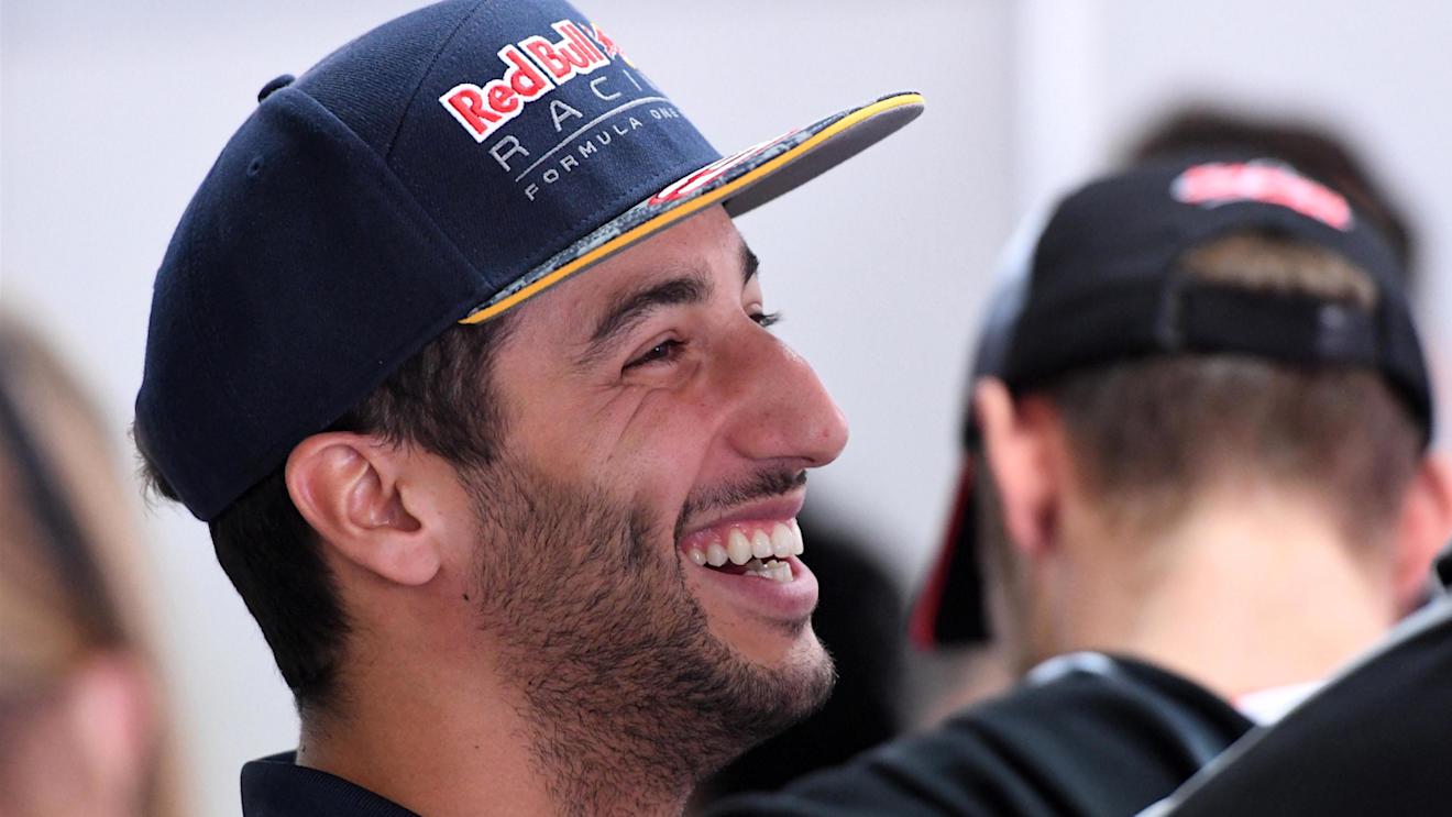 Daniel Ricciardo (AUS) Red Bull Racing on the drivers parade at Formula One World Championship, Rd12, German Grand Prix, Race, Hockenheim, Germany, Sunday 31 July 2016. © Sutton Images