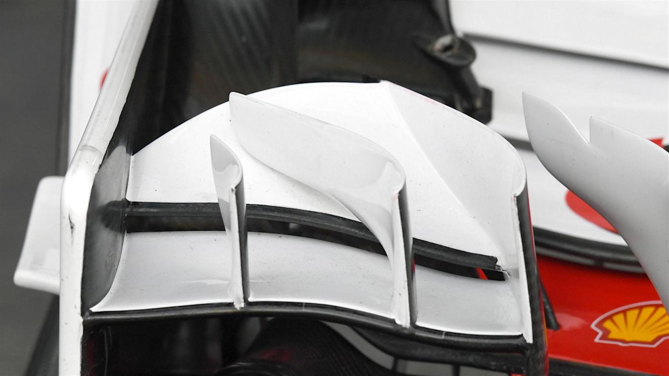 Ferrari SF16-H front wing detail at Formula One World Championship, Rd12, German Grand Prix, Preparations, Hockenheim, Germany, Thursday 28 July 2016. © Sutton Images