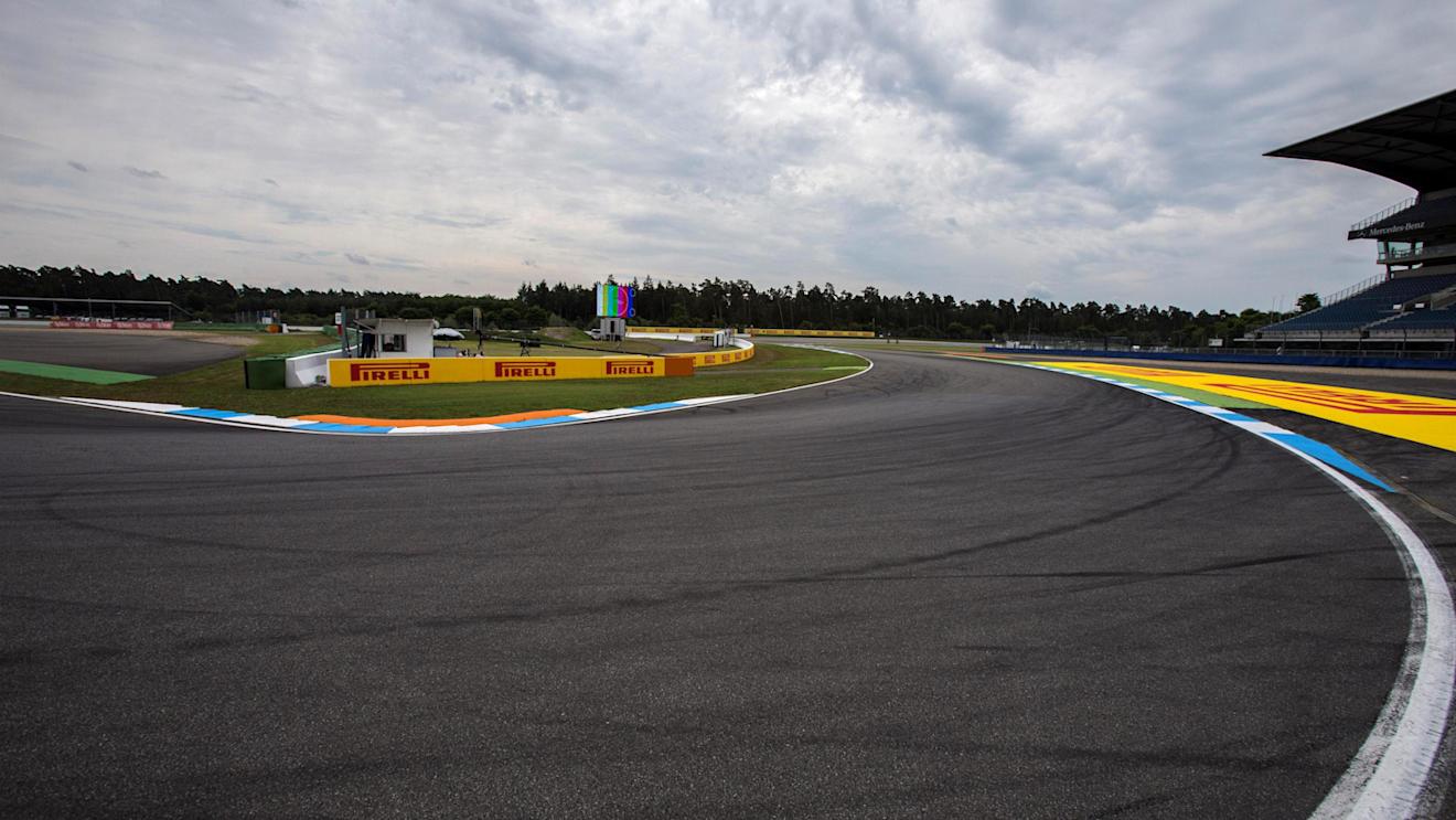 Track view at Formula One World Championship, Rd12, German Grand Prix, Preparations, Hockenheim, Germany, Thursday 28 July 2016. © Sutton Images