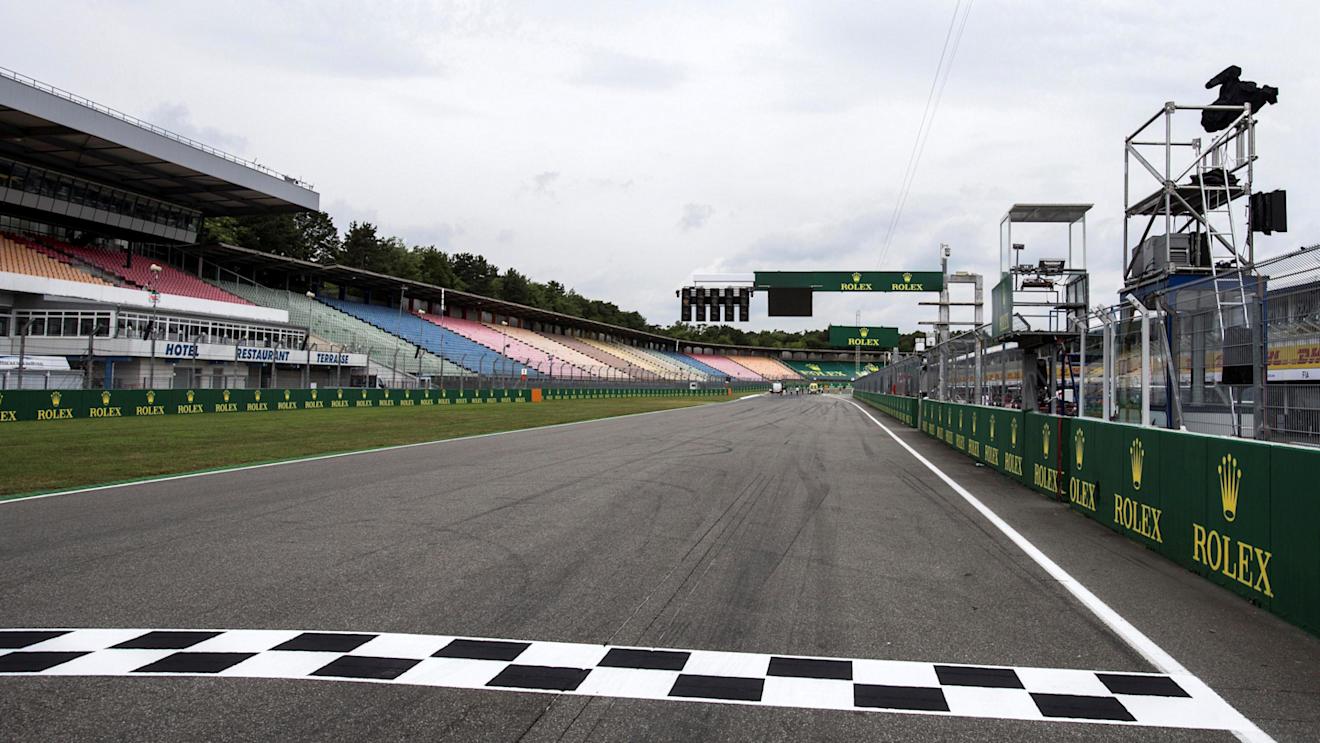 Track view at Formula One World Championship, Rd12, German Grand Prix, Preparations, Hockenheim, Germany, Thursday 28 July 2016. © Sutton Images