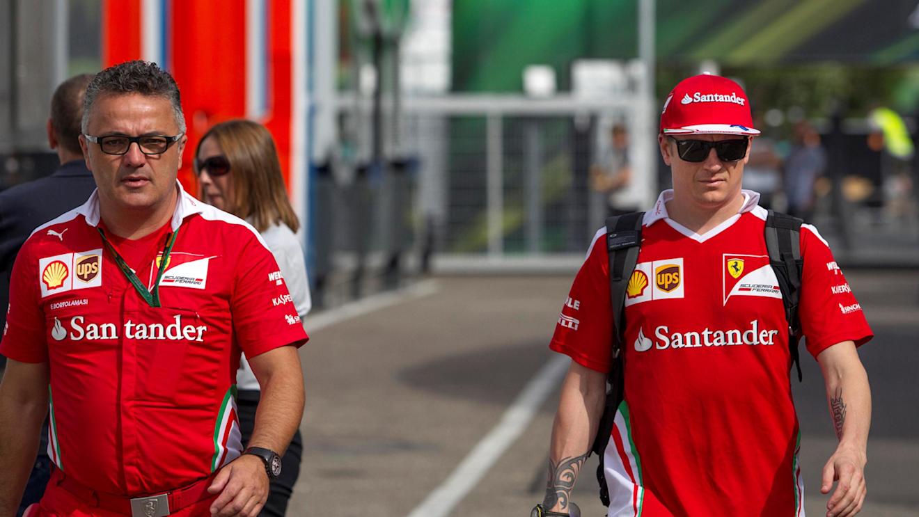 Kimi Raikkonen (FIN) Ferrari at Formula One World Championship, Rd12, German Grand Prix, Preparations, Hockenheim, Germany, Thursday 28 July 2016. © Sutton Images