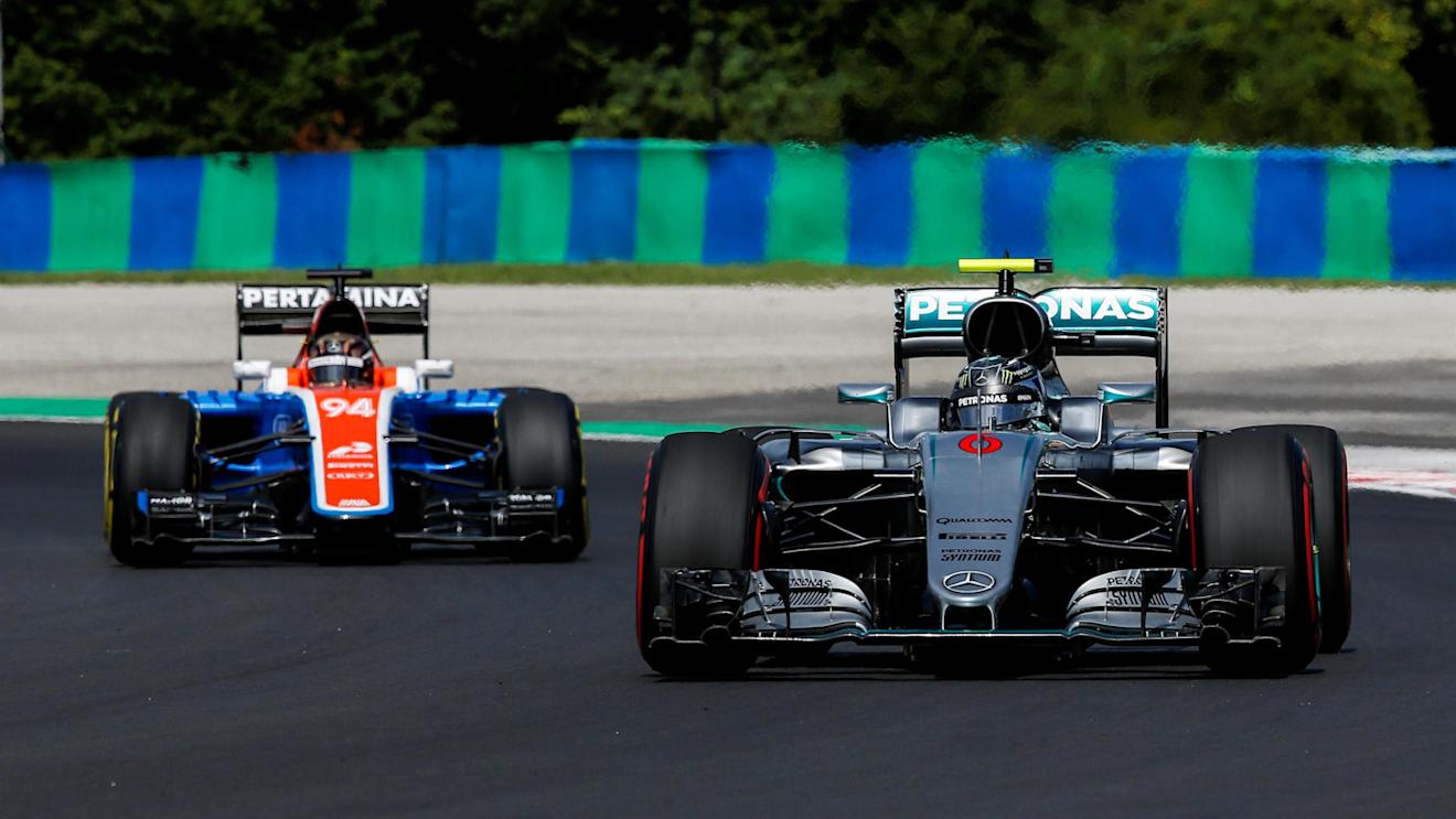 Nico Rosberg (GER) Mercedes-Benz F1 W07 Hybrid at Formula One World Championship, Rd11, Practice, Hungaroring, Hungary, Friday 22 July 2016. © Sutton Images