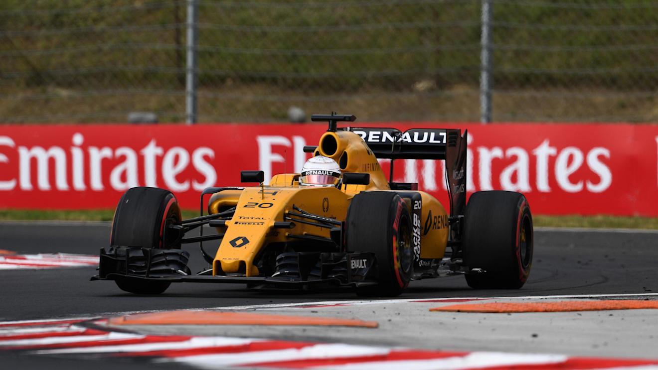 Kevin Magnussen (DEN) Renault Sport F1 Team RS16 at Formula One World Championship, Rd11, Practice, Hungaroring, Hungary, Friday 22 July 2016. © Sutton Images