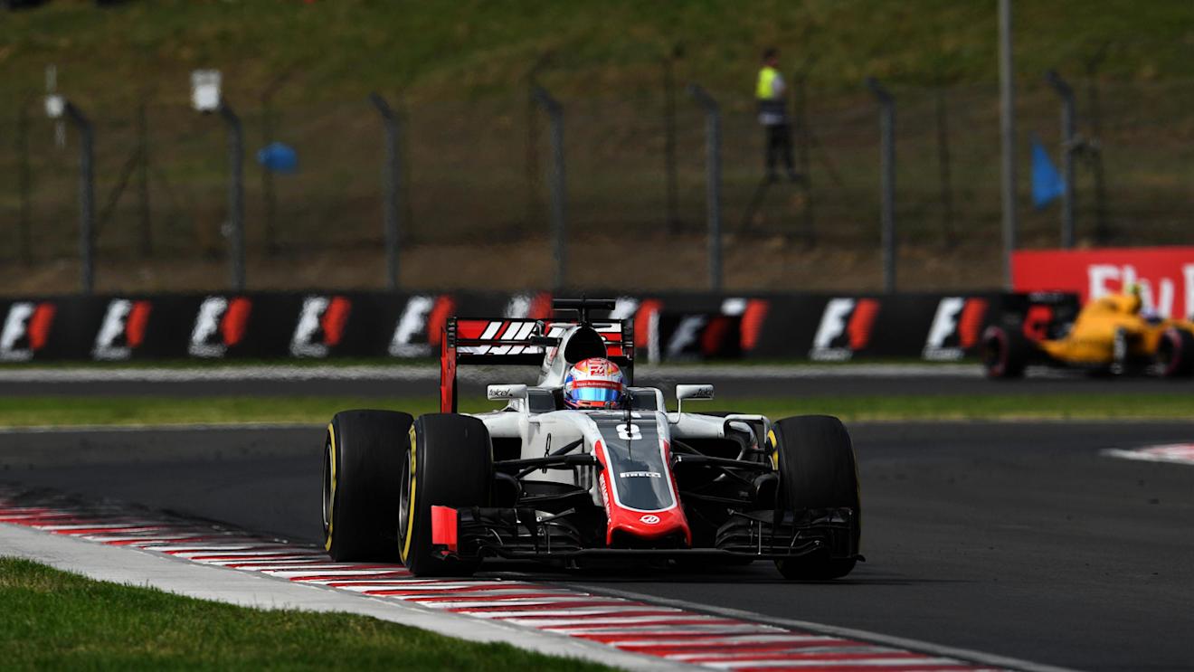 Romain Grosjean (FRA) Haas VF-16 at Formula One World Championship, Rd11, Practice, Hungaroring, Hungary, Friday 22 July 2016. © Sutton Images