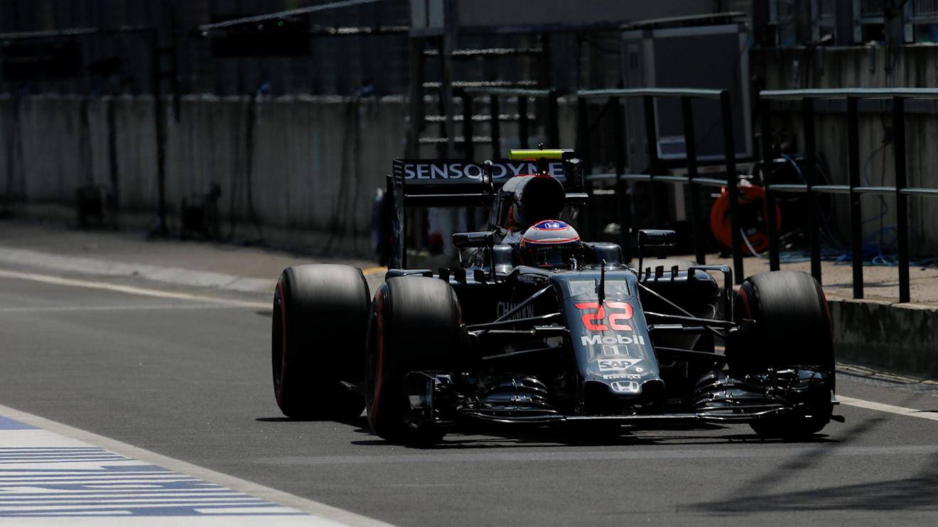 Jenson Button (GBR) McLaren MP4-31 at Formula One World Championship, Rd11, Hungarian Grand Prix, Qualifying, Hungaroring, Hungary, Saturday 23 July 2016. © Sutton Images