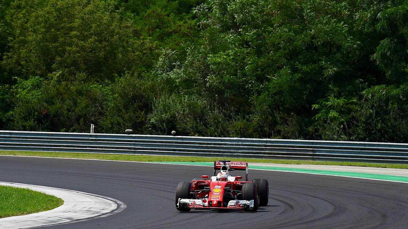 Sebastian Vettel (GER) Ferrari SF16-H at Formula One World Championship, Rd11, Hungarian Grand Prix, Qualifying, Hungaroring, Hungary, Saturday 23 July 2016. © Sutton Images