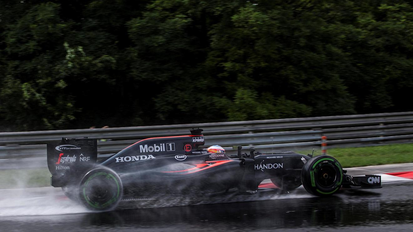 Fernando Alonso (ESP) McLaren MP4-31 at Formula One World Championship, Rd11, Hungarian Grand Prix, Qualifying, Hungaroring, Hungary, Saturday 23 July 2016. © Sutton Images