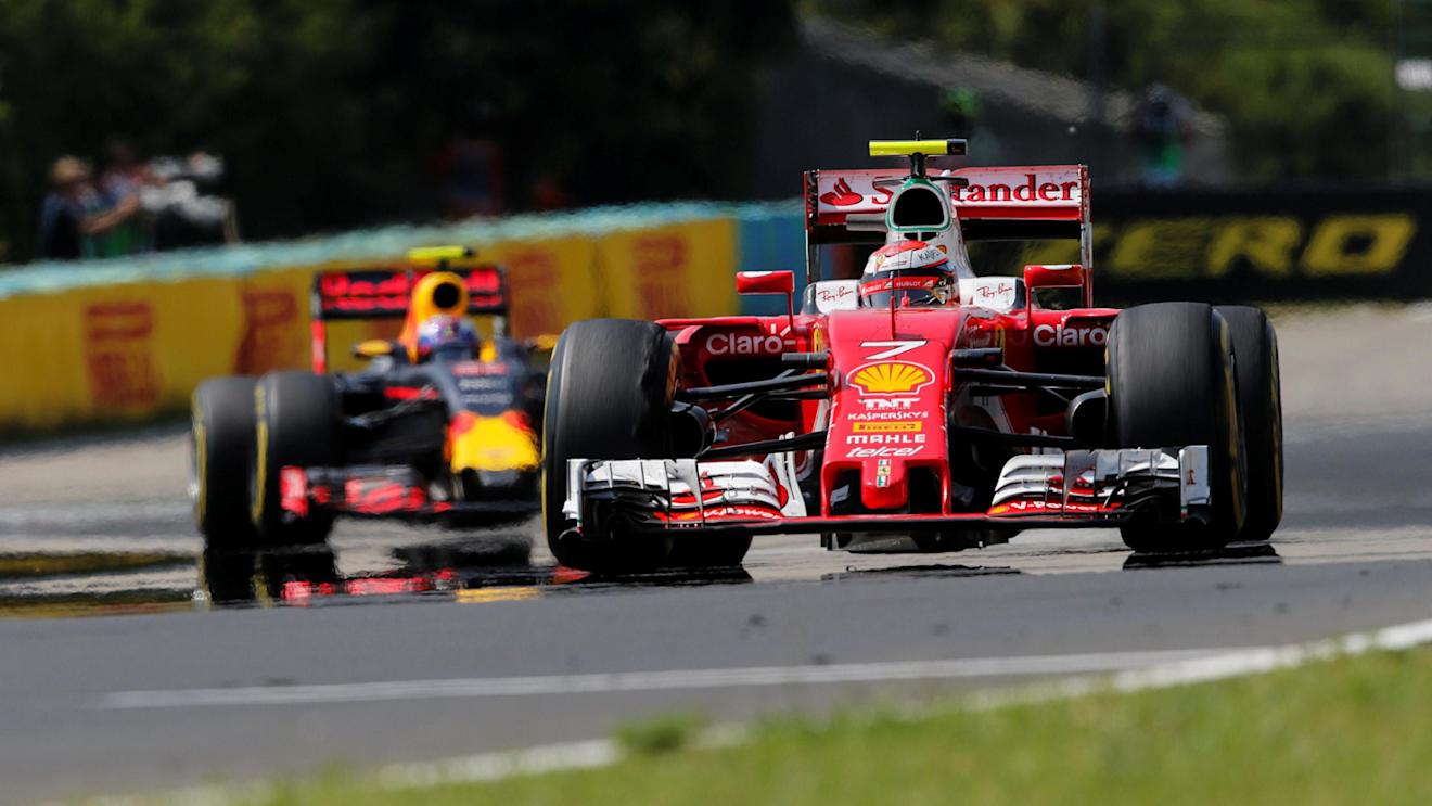 Kimi Raikkonen (FIN) Ferrari SF16-H at Formula One World Championship, Rd11, Hungarian Grand Prix, Race, Hungaroring, Hungary, Sunday 24 July 2016. © Sutton Images
