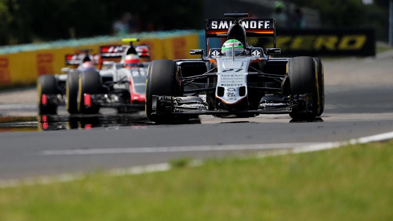 Nico Hulkenberg (GER) Force India VJM09 at Formula One World Championship, Rd11, Hungarian Grand Prix, Race, Hungaroring, Hungary, Sunday 24 July 2016. © Sutton Images