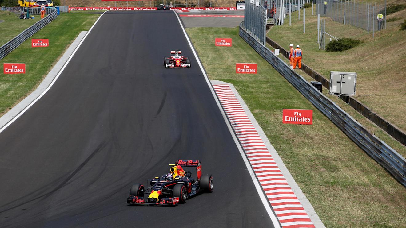 Max Verstappen (NED) Red Bull Racing RB12 at Formula One World Championship, Rd11, Hungarian Grand Prix, Race, Hungaroring, Hungary, Sunday 24 July 2016. © Sutton Images