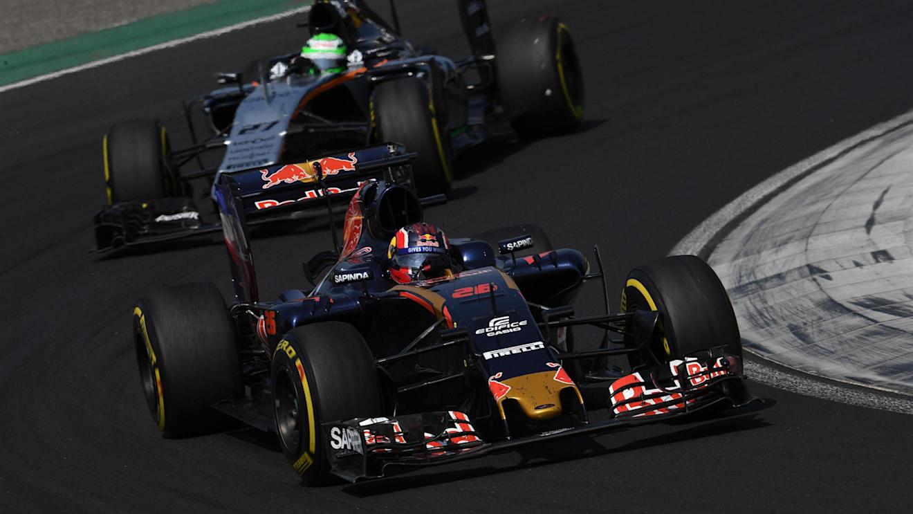 Daniil Kvyat (RUS) Scuderia Toro Rosso STR11 at Formula One World Championship, Rd11, Hungarian Grand Prix, Race, Hungaroring, Hungary, Sunday 24 July 2016. © Sutton Images