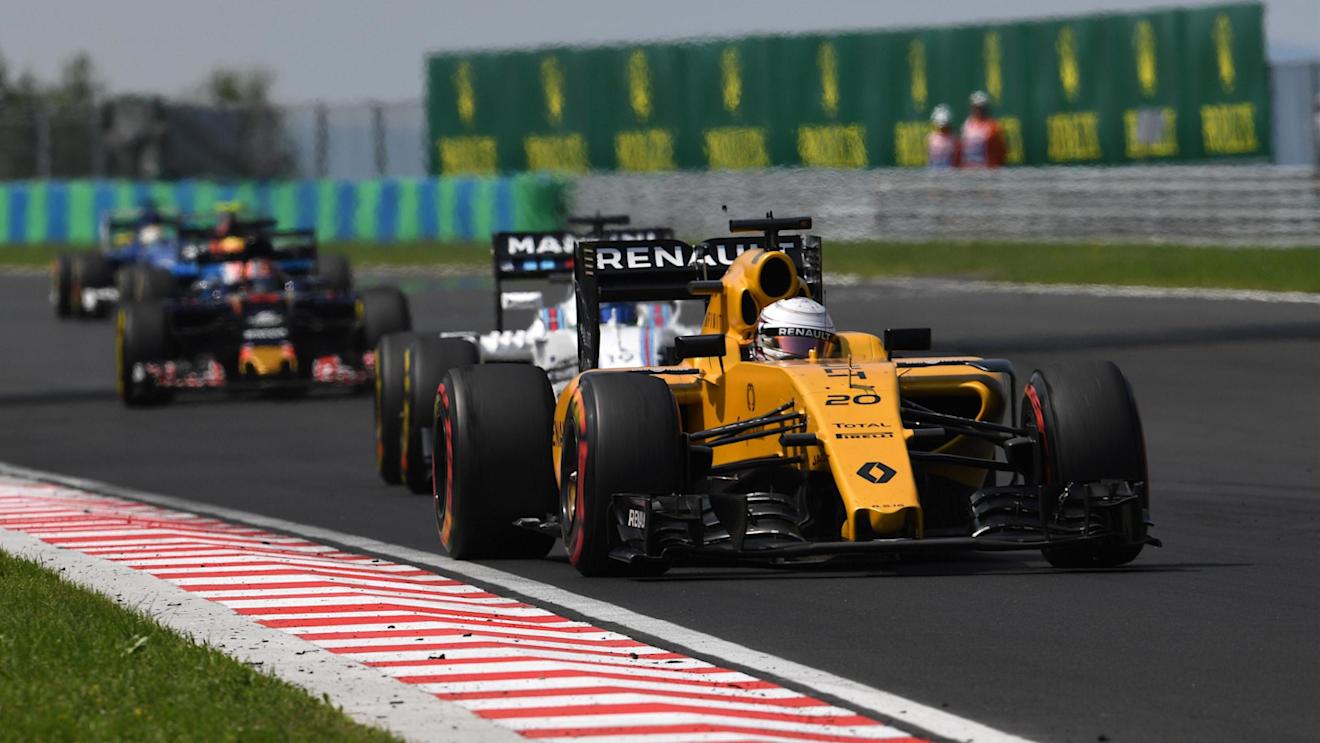 Kevin Magnussen (DEN) Renault Sport F1 Team RS16 at Formula One World Championship, Rd11, Hungarian Grand Prix, Race, Hungaroring, Hungary, Sunday 24 July 2016. © Sutton Images