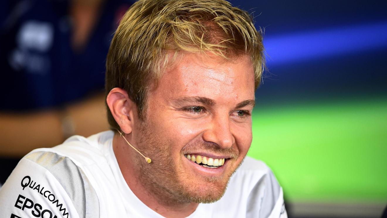 Nico Rosberg (GER) Mercedes AMG F1 in the Press Conference at Formula One World Championship, Rd11, Preparations, Hungaroring, Hungary, Thursday 21 July 2016. © Sutton Images