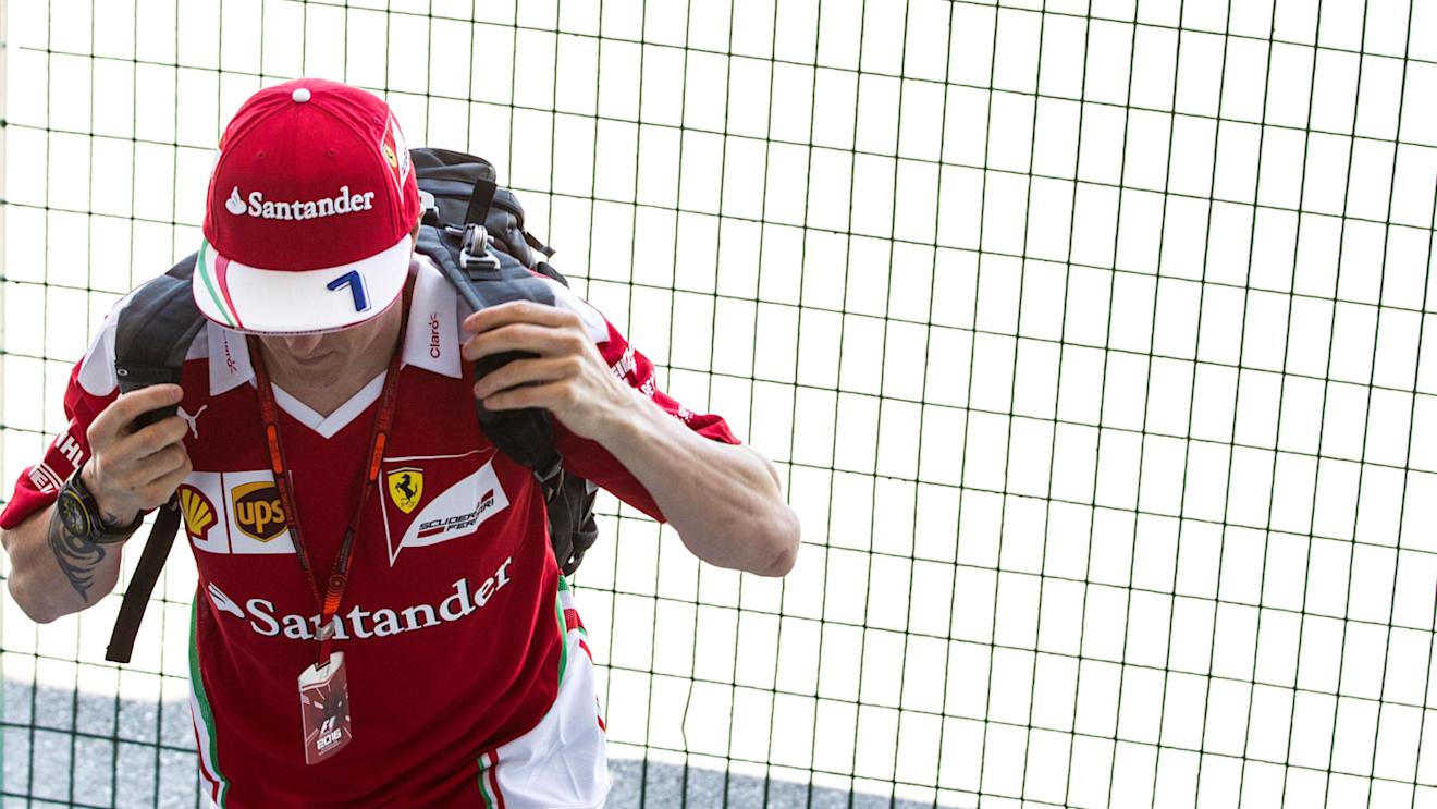 Kimi Raikkonen (FIN) Ferrari at Formula One World Championship, Rd11, Preparations, Hungaroring, Hungary, Thursday 21 July 2016. © Sutton Images