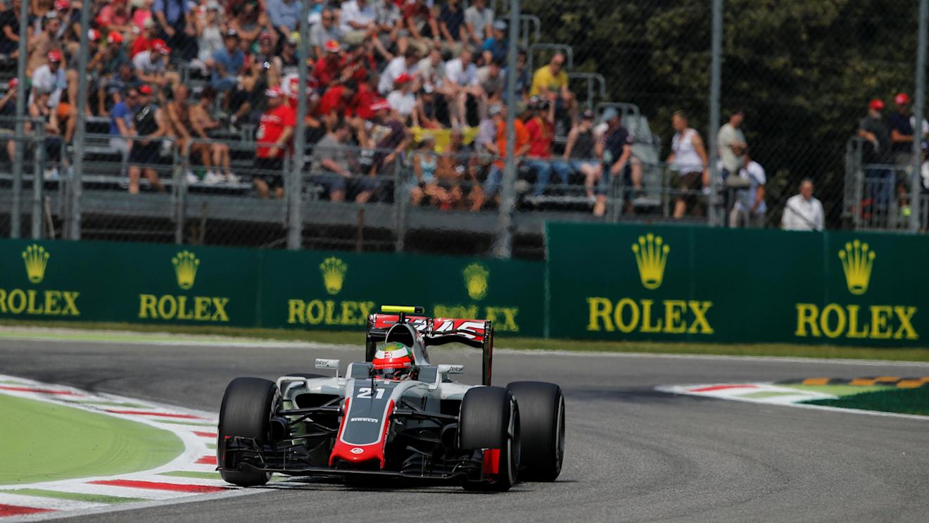 Esteban Gutierrez (MEX) Haas VF-16 at Formula One World Championship, Rd14, Italian Grand Prix, Practice, Monza, Italy, Friday 2 September 2016. © Sutton Images