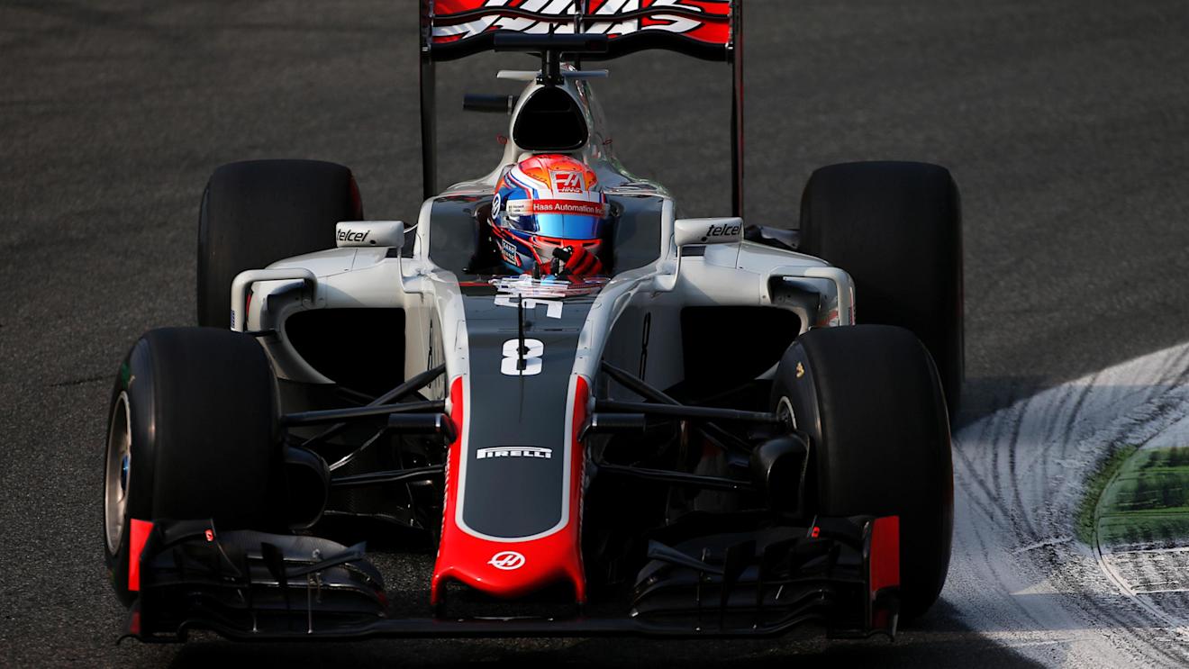 Romain Grosjean (FRA) Haas VF-16 at Formula One World Championship, Rd14, Italian Grand Prix, Practice, Monza, Italy, Friday 2 September 2016. © Sutton Images