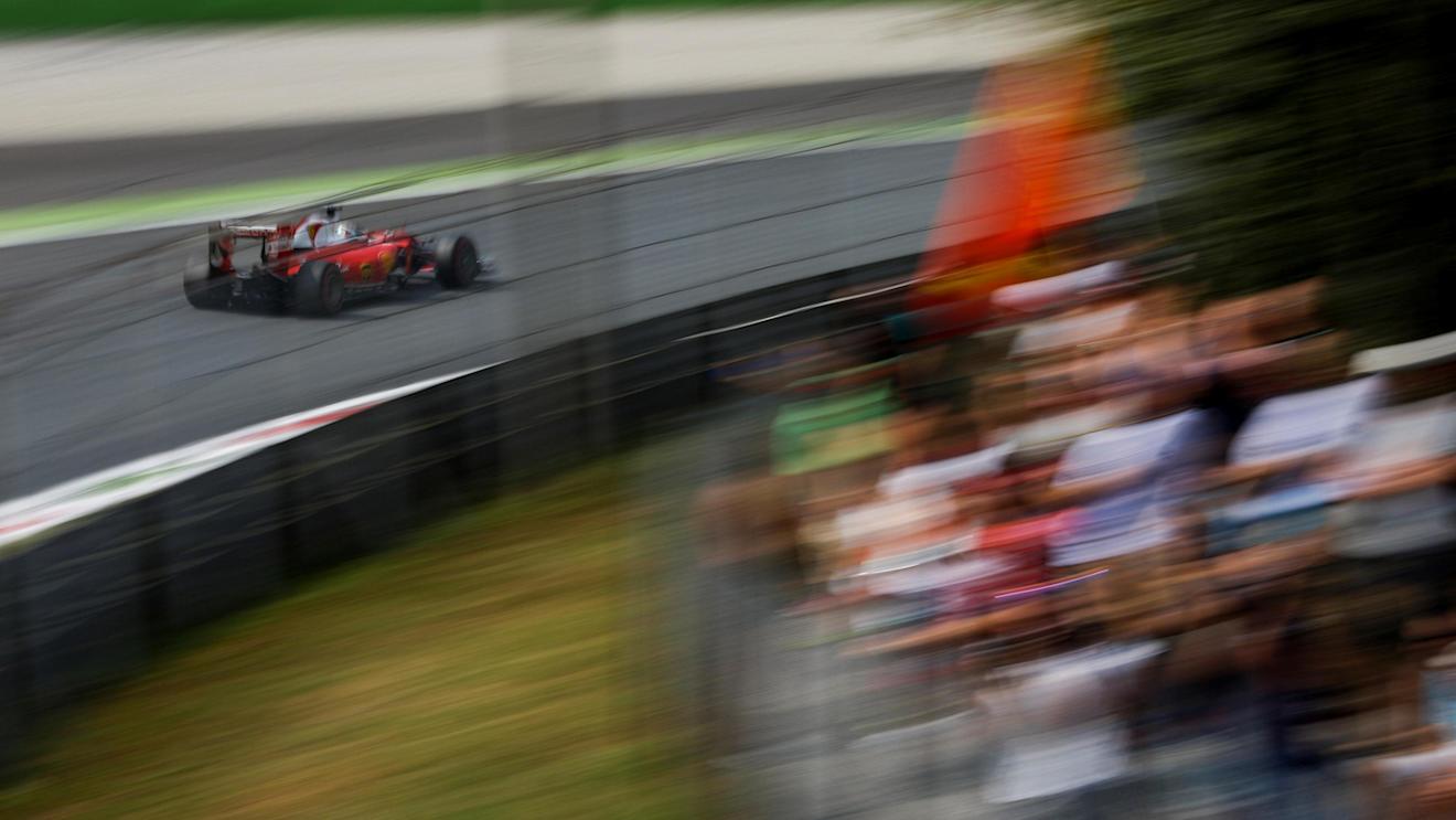 Sebastian Vettel (GER) Ferrari SF16-H at Formula One World Championship, Rd14, Italian Grand Prix, Qualifying, Monza, Italy, Saturday 3 September 2016. © Sutton Images