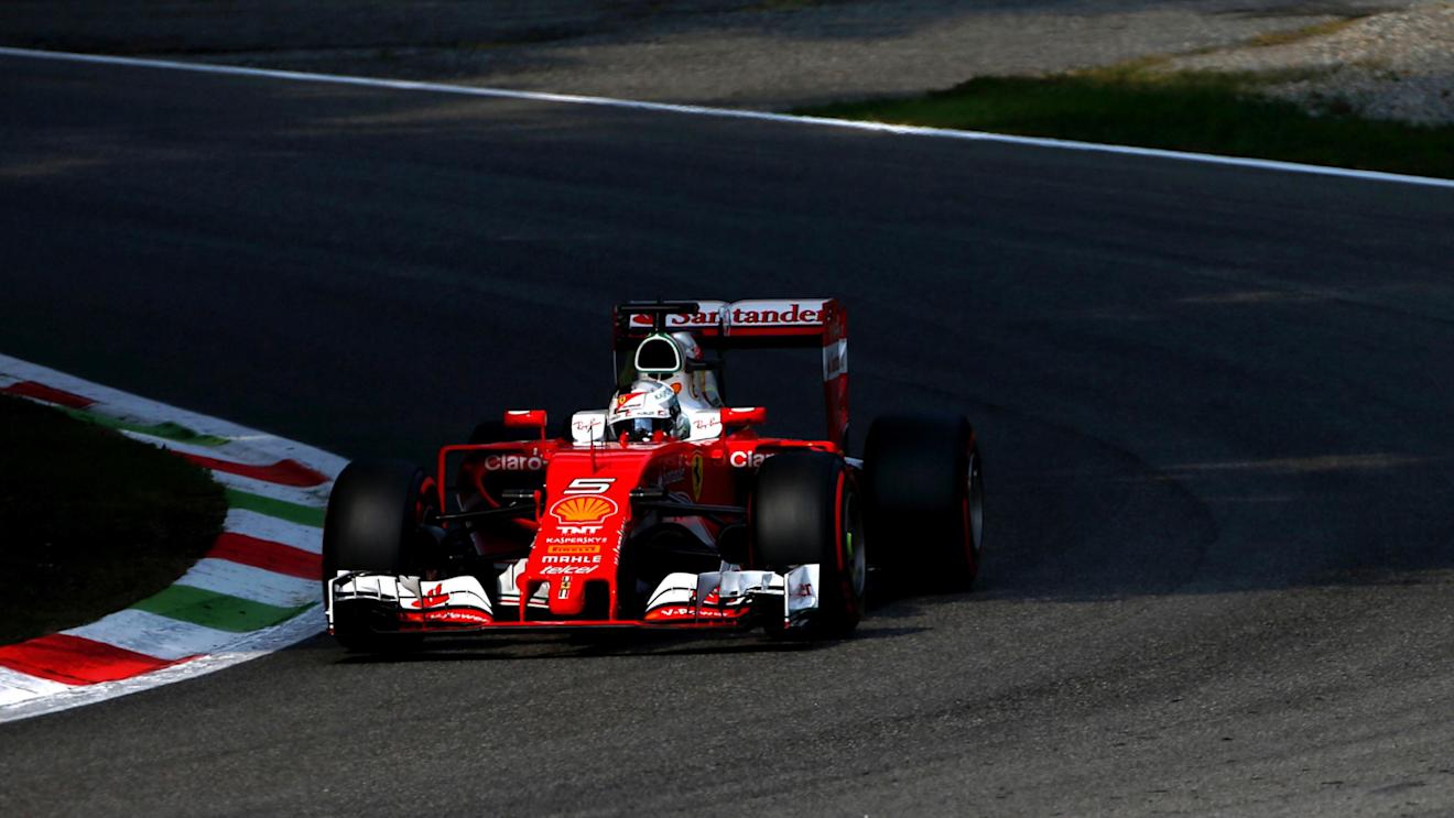 Sebastian Vettel (GER) Ferrari SF16-H at Formula One World Championship, Rd14, Italian Grand Prix, Qualifying, Monza, Italy, Saturday 3 September 2016. © Sutton Images