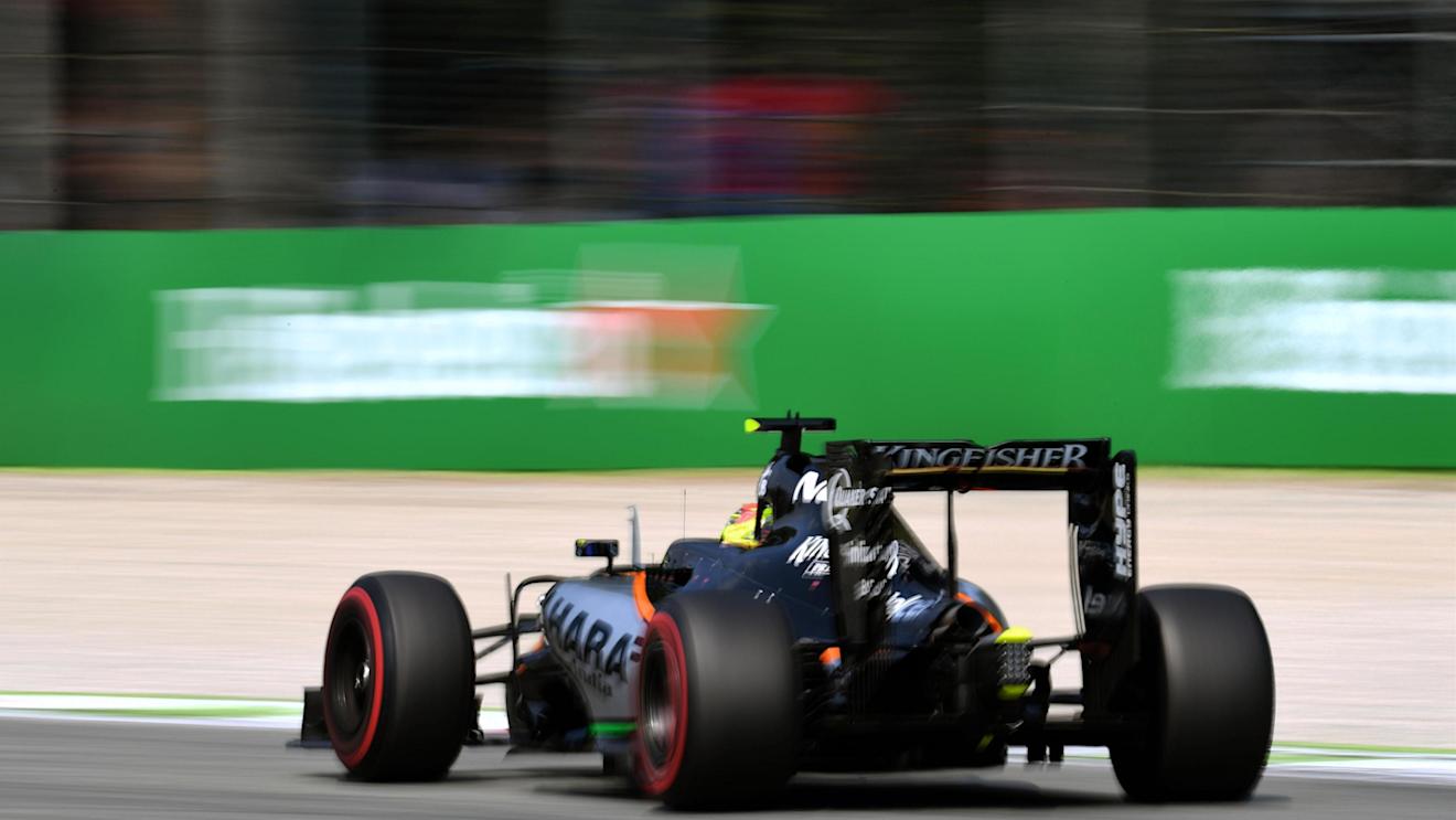 Sergio Perez (MEX) Force India VJM09 at Formula One World Championship, Rd14, Italian Grand Prix, Qualifying, Monza, Italy, Saturday 3 September 2016. © Sutton Images