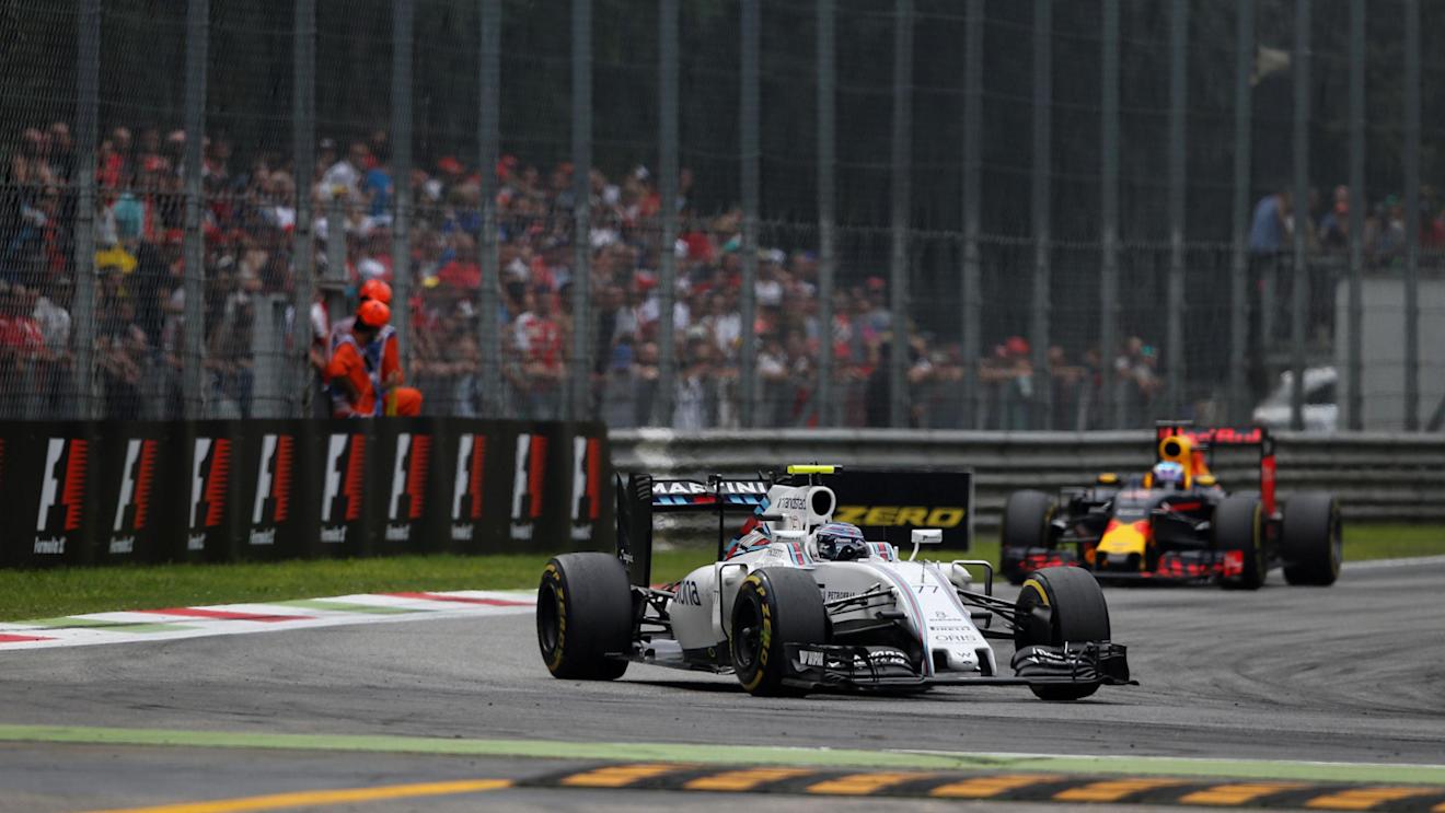 Valtteri Bottas (FIN) Williams FW38 at Formula One World Championship, Rd14, Italian Grand Prix, Race, Monza, Italy, Sunday 4 September 2016. © Sutton Images