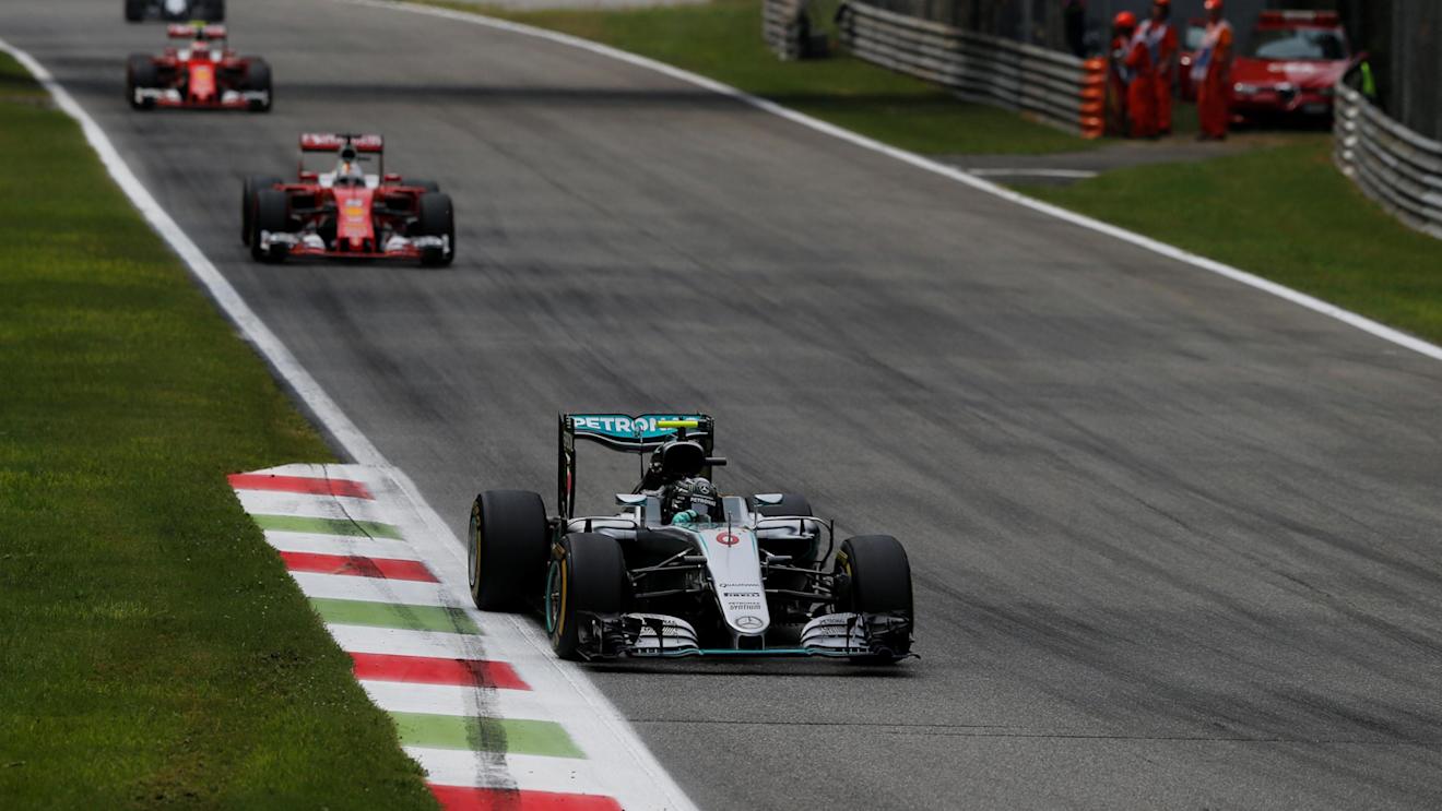 Nico Rosberg (GER) Mercedes-Benz F1 W07 Hybrid at Formula One World Championship, Rd14, Italian Grand Prix, Race, Monza, Italy, Sunday 4 September 2016. © Sutton Images