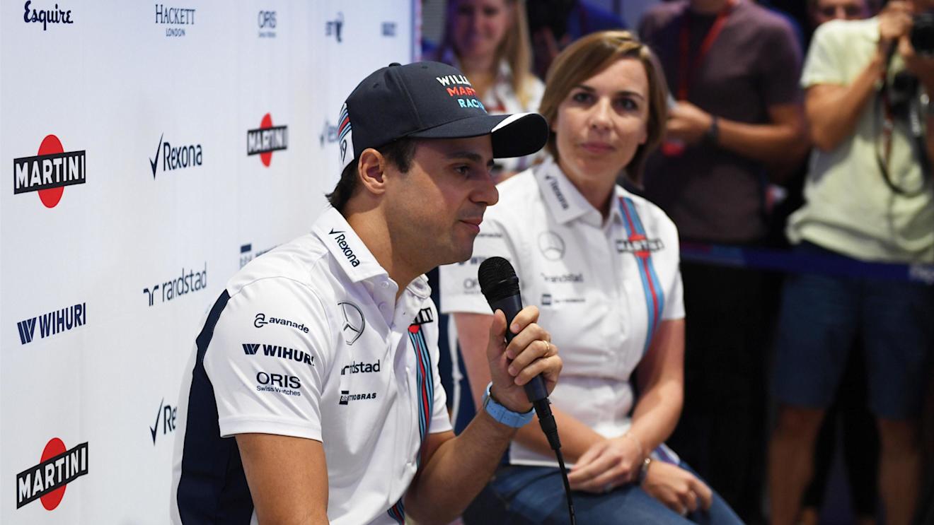 Felipe Massa (BRA) Williams announces his retirement from F1 at the end of the season at Formula One World Championship, Rd14, Italian Grand Prix, Preparations, Monza, Italy, Thursday 1 September 2016. © Sutton Images