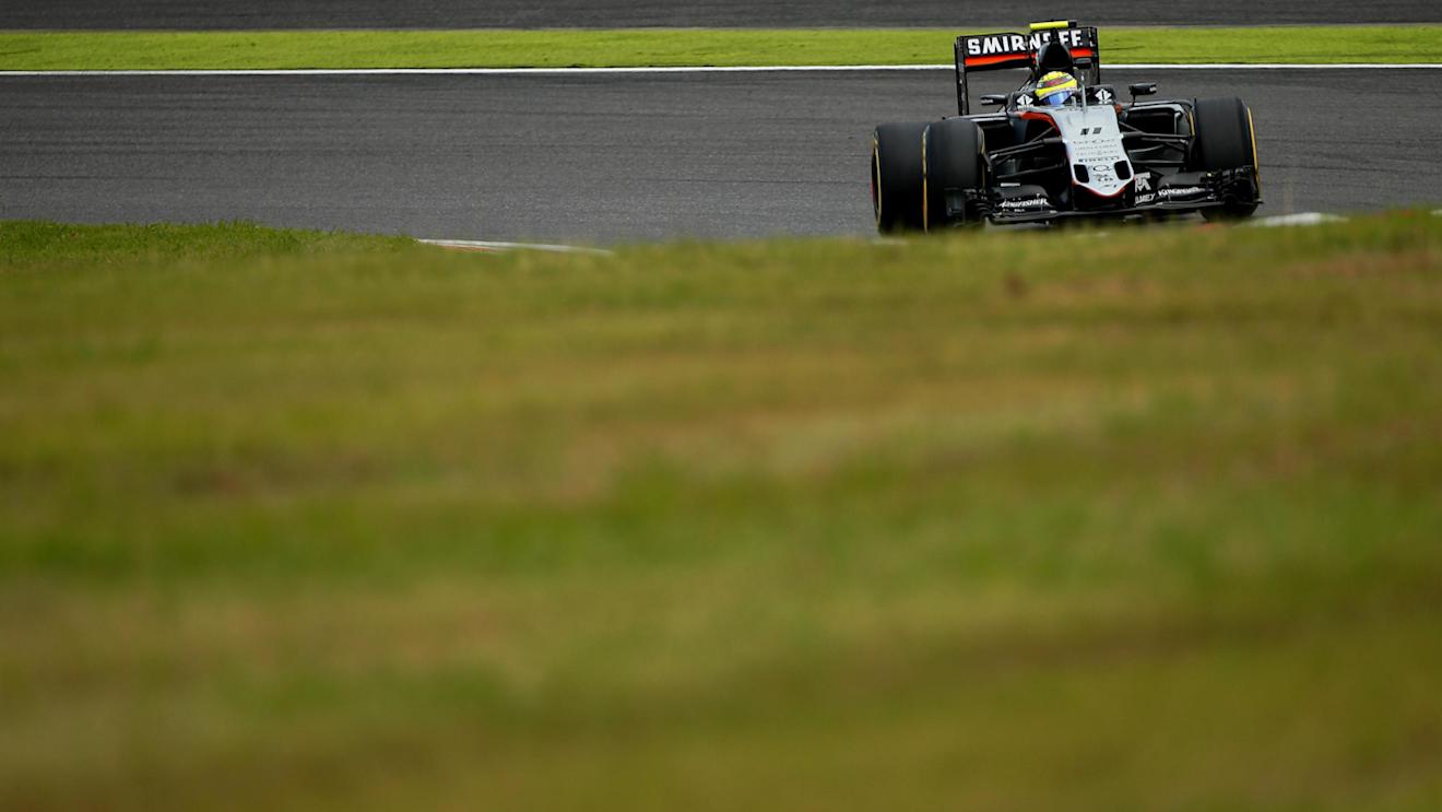 Sergio Perez (MEX) Force India VJM09 at Formula One World Championship, Rd17, Japanese Grand Prix, Practice, Suzuka, Japan, Friday 7 October 2016. © Sutton Images