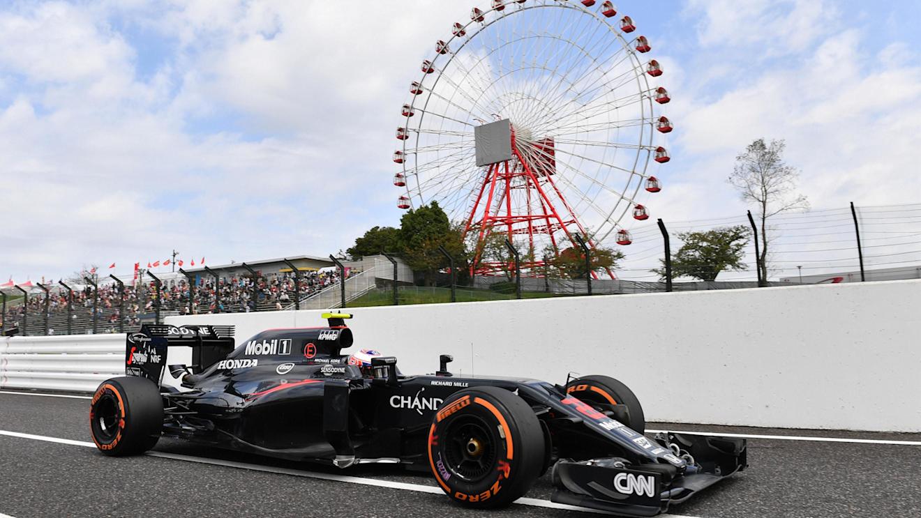 Jenson Button (GBR) McLaren MP4-31 at Formula One World Championship, Rd17, Japanese Grand Prix, Practice, Suzuka, Japan, Friday 7 October 2016. © Sutton Images