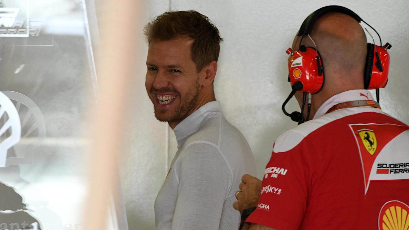 Sebastian Vettel (GER) Ferrari at Formula One World Championship, Rd17, Japanese Grand Prix, Practice, Suzuka, Japan, Friday 7 October 2016. © Sutton Images