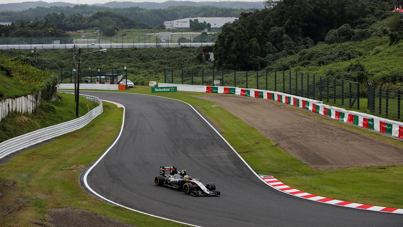 Sergio Perez (MEX) Force India VJM09 at Formula One World Championship, Rd17, Japanese Grand Prix, Qualifying, Suzuka, Japan, Saturday 8 October 2016. © Sutton Images