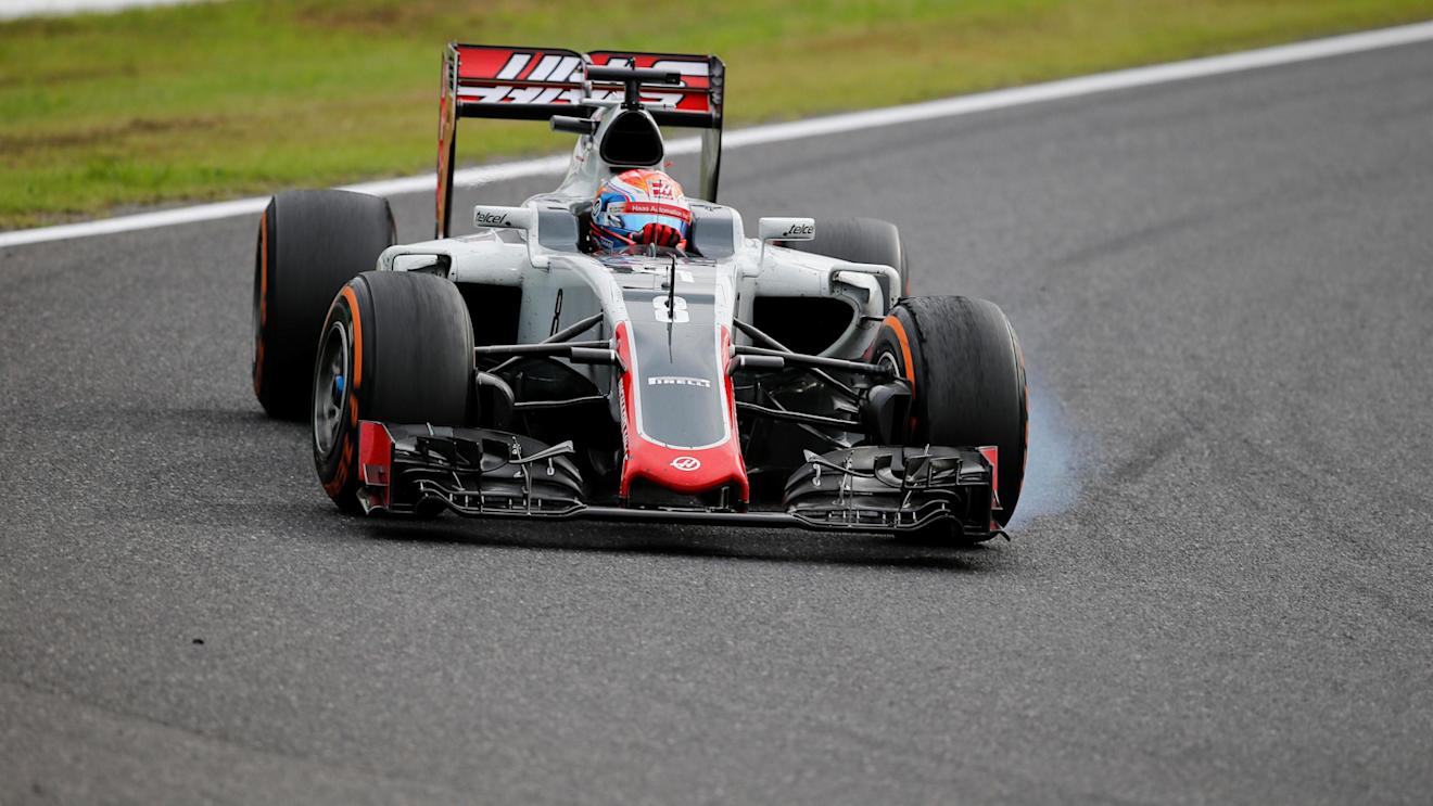 Romain Grosjean (FRA) Haas VF-16 at Formula One World Championship, Rd17, Japanese Grand Prix, Race, Suzuka, Japan, Sunday 9 October 2016. © Sutton Images