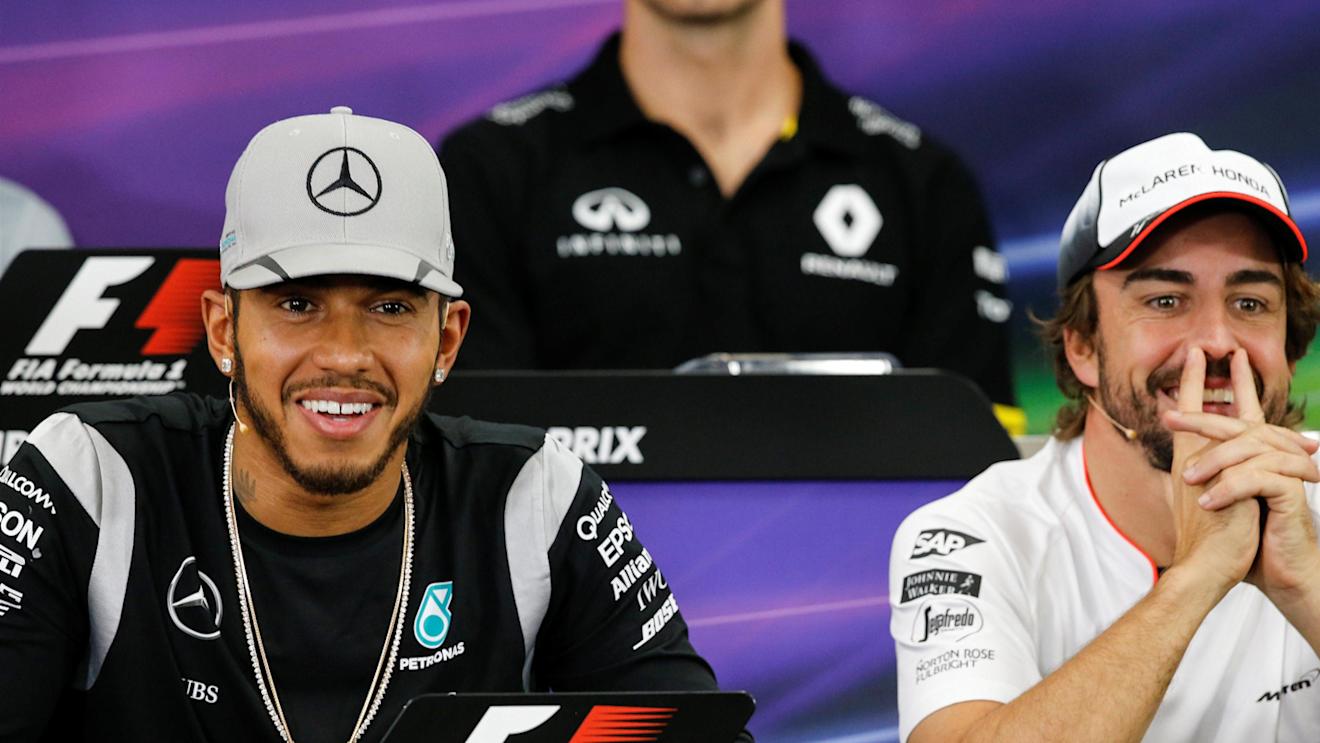 Lewis Hamilton (GBR) Mercedes AMG F1 in the Press Conference at Formula One World Championship, Rd17, Japanese Grand Prix, Preparations, Suzuka, Japan, Thursday 6 October 2016. © Sutton Images
