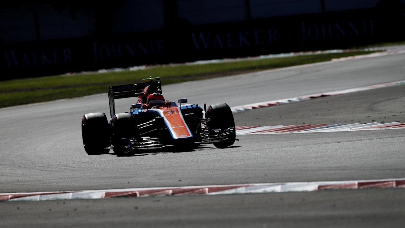 Esteban Ocon (FRA) Manor Racing MRT05 at Formula One World Championship, Rd19, Mexican Grand Prix, Qualifying, Circuit Hermanos Rodriguez, Mexico City, Mexico, Saturday 29 October 2016. © Sutton Images