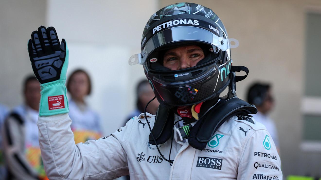 Nico Rosberg (GER) Mercedes AMG F1 celebrates in parc ferme at Formula One World Championship, Rd19, Mexican Grand Prix, Qualifying, Circuit Hermanos Rodriguez, Mexico City, Mexico, Saturday 29 October 2016. © Sutton Images