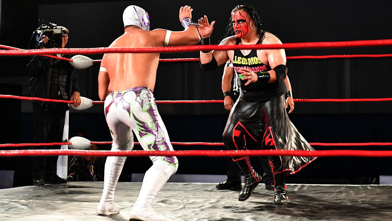 Lucha Libre Wrestling Festival at Formula One World Championship, Rd19, Mexican Grand Prix, Preparations, Circuit Hermanos Rodriguez, Mexico City, Mexico, Thursday 27 October 2016. © Sutton Images