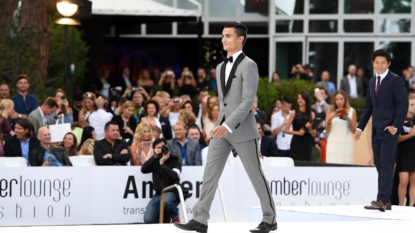 Pascal Wehrlein (GER) Manor Racing at Amber Lounge Fashion Show, Le Meridien Beach Plaza Hotel, Monaco, Friday 27 May 2016. © Sutton Images