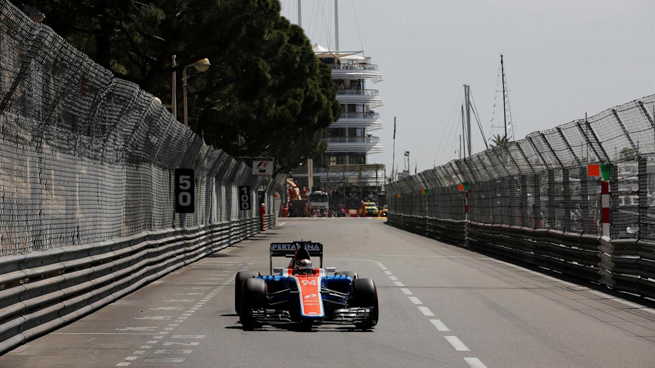 Pascal Wehrlein (GER) Manor Racing MRT05 at Formula One World Championship, Rd6, Monaco Grand Prix, Qualifying, Monte-Carlo, Monaco, Saturday 28 May 2016. © Sutton Images