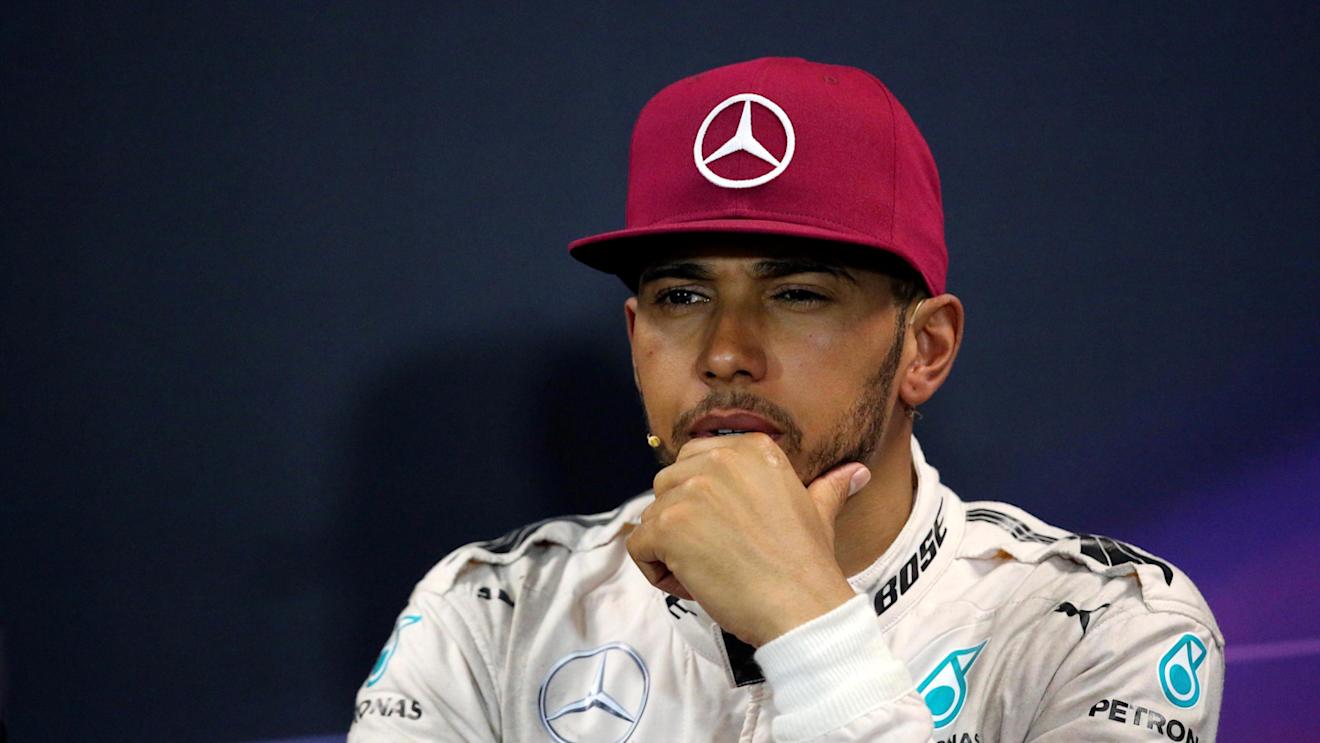 Lewis Hamilton (GBR) Mercedes AMG F1 in the Press Conference at Formula One World Championship, Rd6, Monaco Grand Prix, Race, Monte-Carlo, Monaco, Sunday 29 May 2016. © Sutton Images