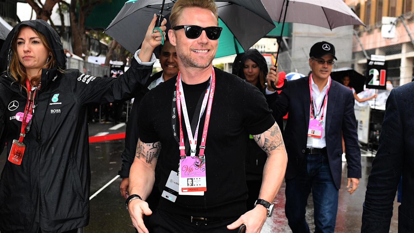 Ronan Keating (IRL) Singer on the grid at Formula One World Championship, Rd6, Monaco Grand Prix, Race, Monte-Carlo, Monaco, Sunday 29 May 2016. © Sutton Images